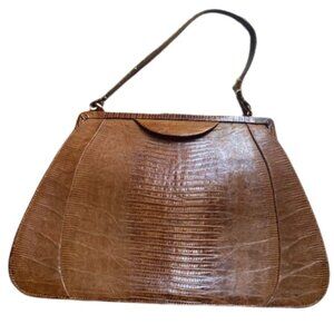 Vintage Palizzio Very New York Lizard Skin Handbag